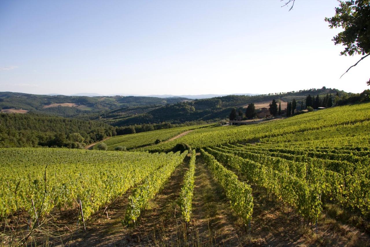 Poggio Al Sole Villa Badia A Passigano Bagian luar foto