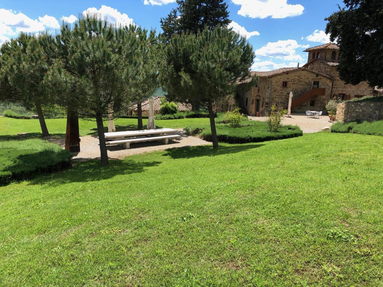 Poggio Al Sole Villa Badia A Passigano Bagian luar foto