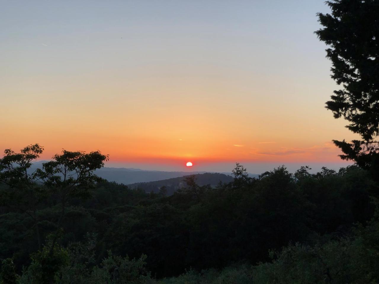 Poggio Al Sole Villa Badia A Passigano Bagian luar foto