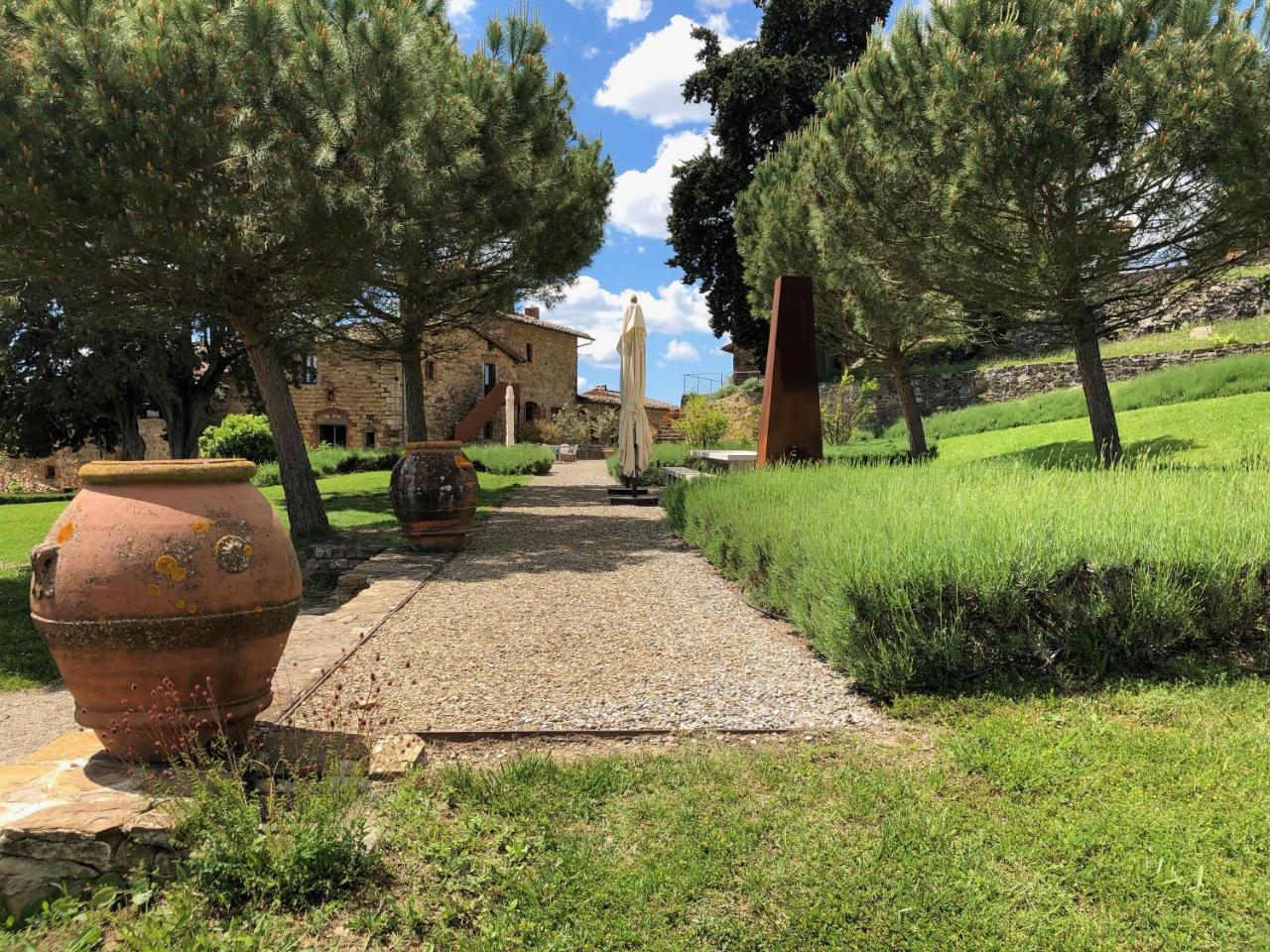 Poggio Al Sole Villa Badia A Passigano Bagian luar foto